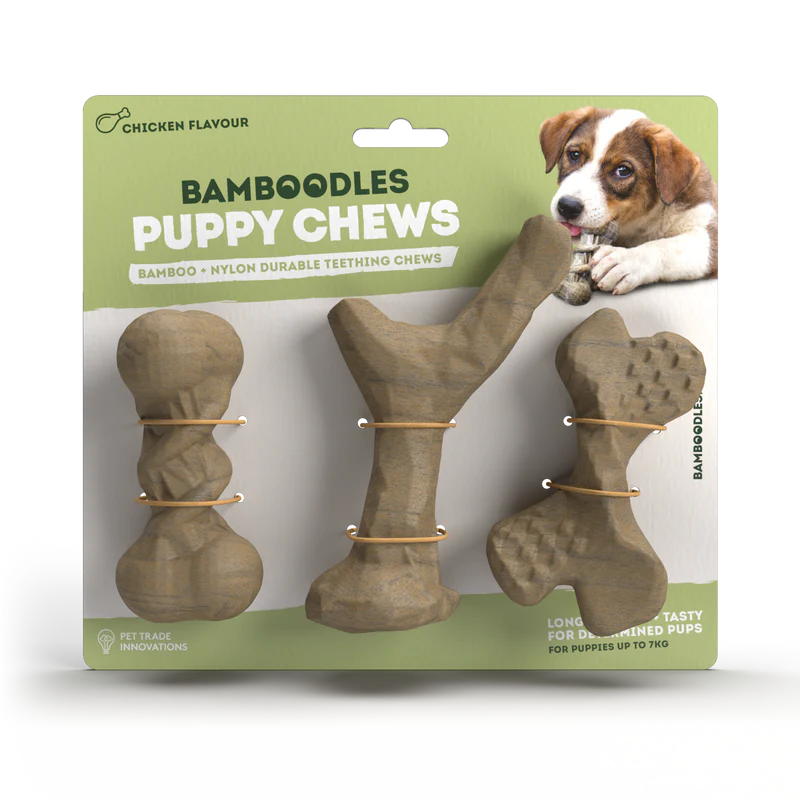 Bamboodles Puppy Chew 3 Pack