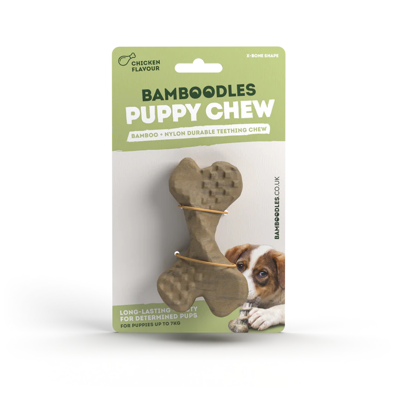 Bamboodles Puppy Chew X Shape