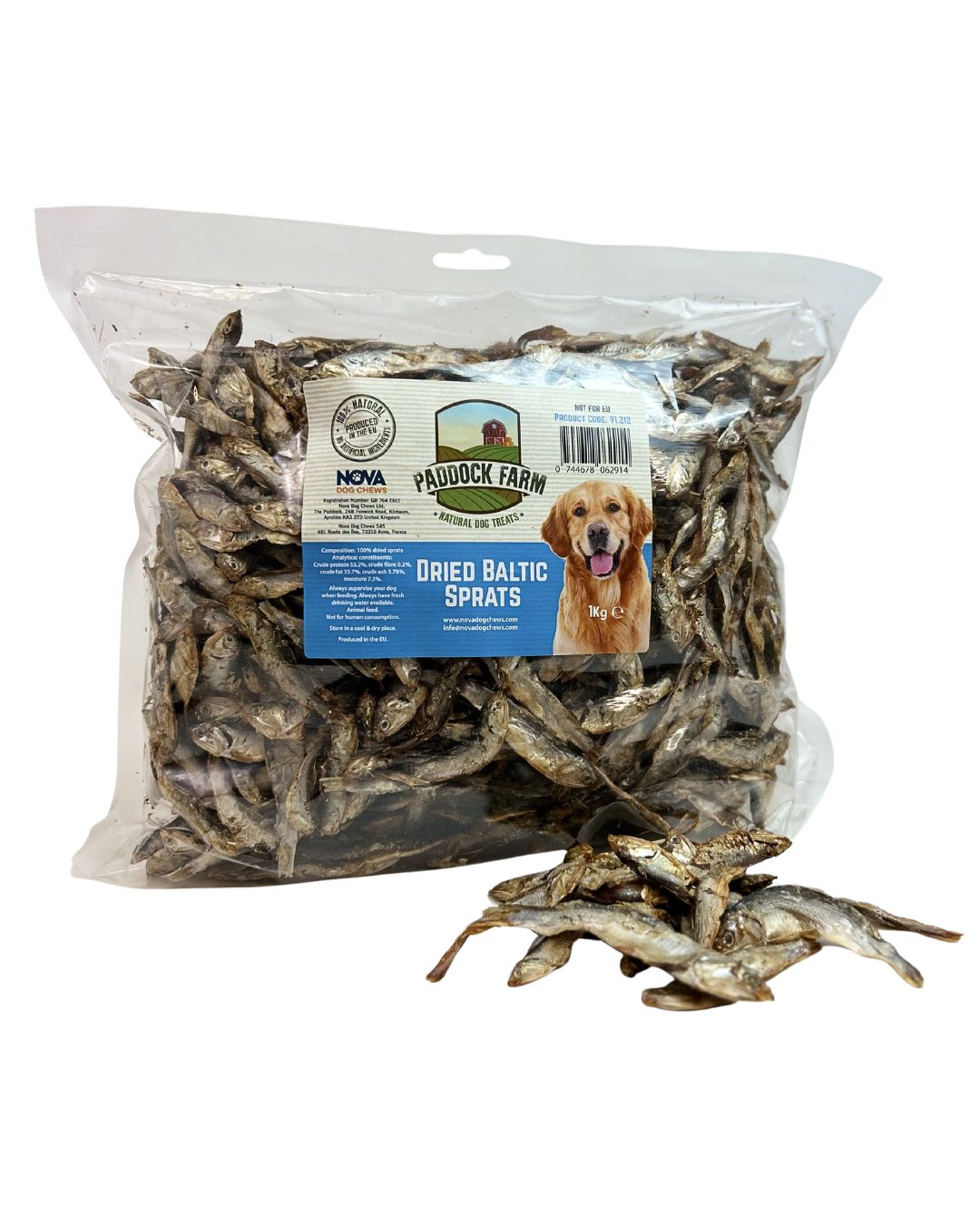 Baltic Dried Sprats 1kg