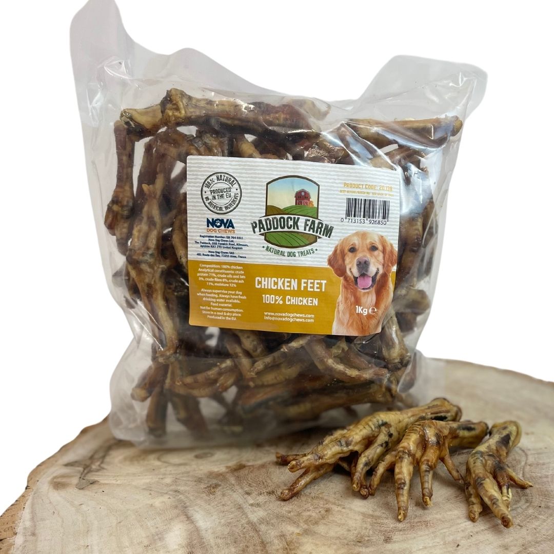 Dried Chicken Feet (1kg or pack of 10)