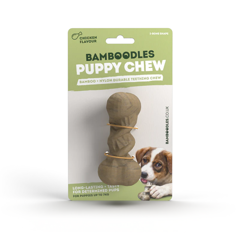 Bamboodles Puppy Chew I Shape
