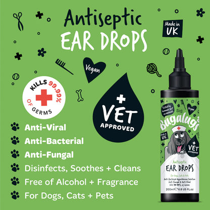 Antiseptic Ear Drops for Dogs