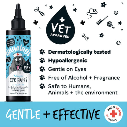 Antiseptic Eye Drops for Dogs