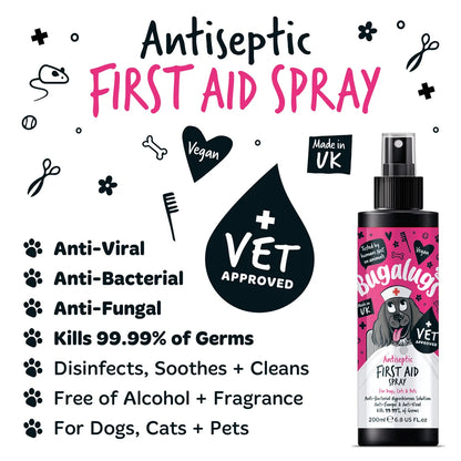 Antiseptic First Aid Spray for Dogs
