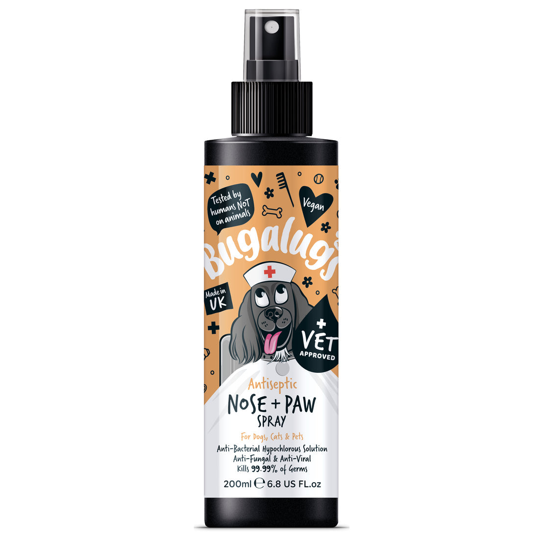 Antiseptic Nose & Paw Spray for Dogs