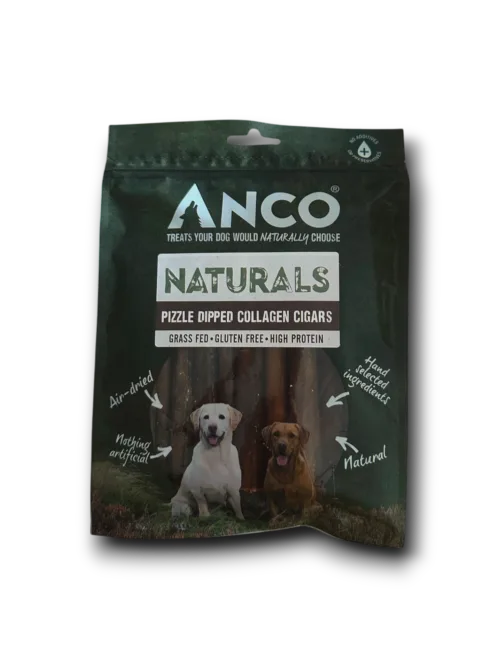 Pizzle Dipped Collagen Cigars 150g