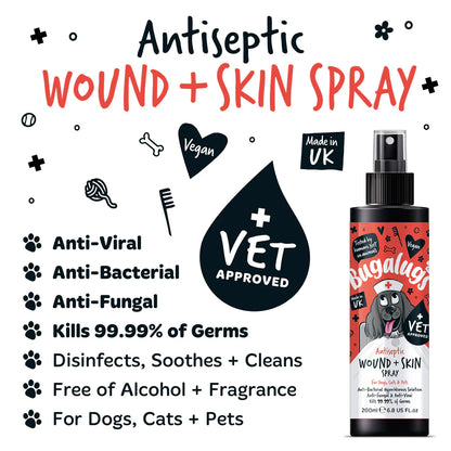 Antiseptic Wound & Skin Spray for Dogs